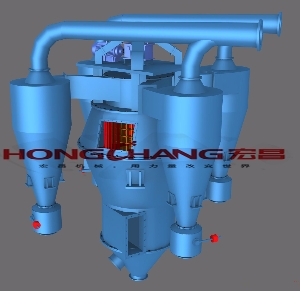 新型三分離選粉機
